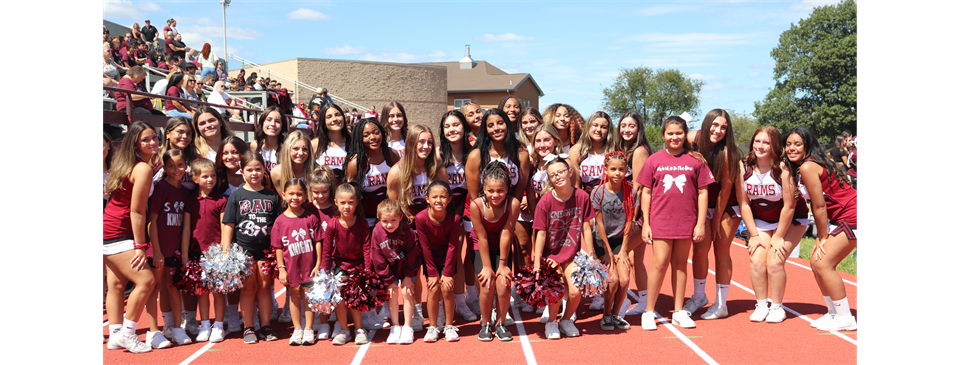 KNIGHTS CHEER WITH RAMS!